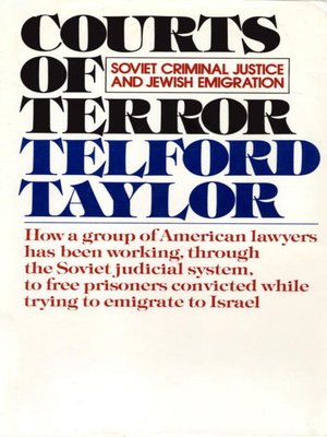 cover image of Courts of Terror